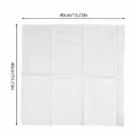 Picture of 12PCS Men’s Large White Cotton Handkerchiefs – Soft & Classic Square Hankies