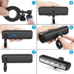 Picture of USB Rechargeable Bike Headlight – 2000mAh LED Front Light for Cycling Safety