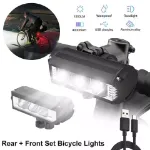 Picture of USB Rechargeable Bike Headlight – 2000mAh LED Front Light for Cycling Safety