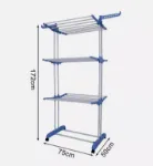 Picture of 4-Tier Foldable Clothes Airer Dryer Rack – Portable Laundry Drying Rail for Indoor & Outdoor Use