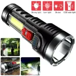 Picture of 400,000LM LED Super Bright Torch – High-Powered USB Rechargeable Flashlight for Camping & Outdoors