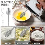 Picture of 7-Speed Electric Hand Mixer – Handheld Whisk & Egg Beater for Baking, Cream, and Cake Blending