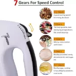 Picture of 7-Speed Electric Hand Mixer – Handheld Whisk & Egg Beater for Baking, Cream, and Cake Blending