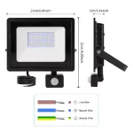 Picture of Ultra-Bright LED Floodlight, IP66 Waterproof Outdoor Security Light, Garden & Driveway Spotlight