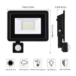 Picture of Ultra-Bright LED Floodlight, IP66 Waterproof Outdoor Security Light, Garden & Driveway Spotlight