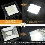 Picture of High-Powered LED Floodlight, 10W-100W Outdoor Security Spotlight, IP66 Waterproof Garden & Driveway Light