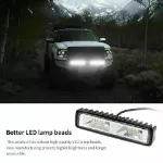 Picture of 2x 48W LED Work Light Bar, Off-Road Spot & Flood Driving Lamp,  12V Heavy-Duty Truck & SUV Lighting