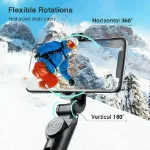 Picture of Bluetooth Selfie Stick Tripod – Extendable Monopod with Wireless Remote for iPhone & Samsung