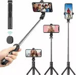 Picture of Bluetooth Selfie Stick Tripod – Extendable Monopod with Wireless Remote for iPhone & Samsung