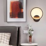 Picture of Modern 12W LED Round Wall Lamp – Minimalist Light Fixture with 3 Adjustable Color Temperatures 