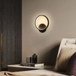 Picture of Modern 12W LED Round Wall Lamp – Minimalist Light Fixture with 3 Adjustable Color Temperatures 