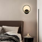 Picture of Modern 12W LED Round Wall Lamp – Minimalist Light Fixture with 3 Adjustable Color Temperatures 