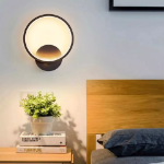 Picture of Modern 12W LED Round Wall Lamp – Minimalist Light Fixture with 3 Adjustable Color Temperatures 