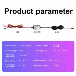 Picture of Universal Mini USB Dash Cam Hardwire Kit – 12V-24V to 5V 3A Hard Wire Cable with Fuse for Car DVR