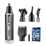 Picture of 4-in-1 Men's Rechargeable Grooming Kit, Beard, Hair, Nose & Ear Trimmer with Precision Blades