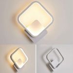 Picture of 12W LED Wall Light Sconce – Minimalist Indoor Wall Lamp for Living Room, Bedroom, Corridor, and Stairs