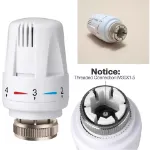 Picture of 3PCS TRV Thermostatic Radiator Valve Heads, Energy-Saving Heating Control for Home & Office