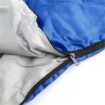 Picture of 4-Season Single Sleeping Bag – Rectangular Zip-Up Lightweight Camping Bed for Kids & Adults