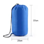 Picture of 4-Season Single Sleeping Bag – Rectangular Zip-Up Lightweight Camping Bed for Kids & Adults