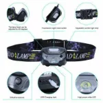 Picture of Super Bright Waterproof LED Head Torch – USB Rechargeable Headlamp for Fishing, Camping & Outdoor Use