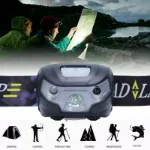 Picture of Super Bright Waterproof LED Head Torch – USB Rechargeable Headlamp for Fishing, Camping & Outdoor Use