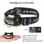 Picture of Super Bright Waterproof LED Head Torch – USB Rechargeable Headlamp for Fishing, Camping & Outdoor Use