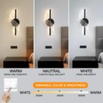 Picture of 12W LED Wall Sconce – Modern Dimmable Wall Light for Bedroom, Bathroom, and Living Room