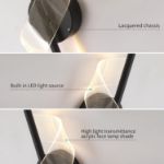 Picture of 12W LED Wall Sconce – Modern Dimmable Wall Light for Bedroom, Bathroom, and Living Room