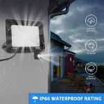 Picture of Waterproof LED PIR Motion Sensor Security Floodlight , Outdoor Garden & Driveway Light