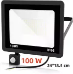 Picture of Waterproof LED PIR Motion Sensor Security Floodlight , Outdoor Garden & Driveway Light