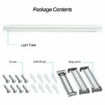 Picture of 4-Pack 4FT LED Shop Lights, 4500K Daylight Ceiling Fixtures for Garage & Workshop