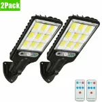 Picture of 6000W Solar-Powered LED Wall Light,  Motion Sensor Security Lamp for Outdoor & Street Use