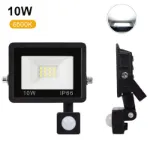 Picture of 10W Outdoor LED Floodlight with PIR Motion Sensor,  IP66 Waterproof Security Light