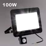 Picture of 100W LED Motion Sensor Floodlight,  Outdoor Security Spotlight for Garden & Driveway