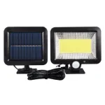 Picture of 100 LED Solar Motion Sensor Wall Light,  Outdoor Security Floodlight for Garden & Pathways