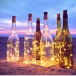 Picture of 20-LED Warm White Bottle String Lights, Copper Wire Fairy Lights with Cork