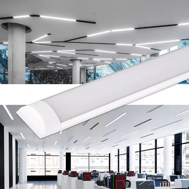 Picture of LED Batten Ceiling Tube Light,  Low Profile Strip Light 6500K (2FT-6FT)