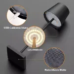 Picture of Cordless Rechargeable LED Table Lamp, Dimmable Night Light for Home & Decor