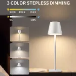 Picture of Cordless Rechargeable LED Table Lamp, Dimmable Night Light for Home & Decor