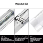 Picture of Premium LED Tube Batten Light – 3ft, 4ft, 5ft, 6500K Cool White Strip Ceiling Lamp for Home, Office & Garage