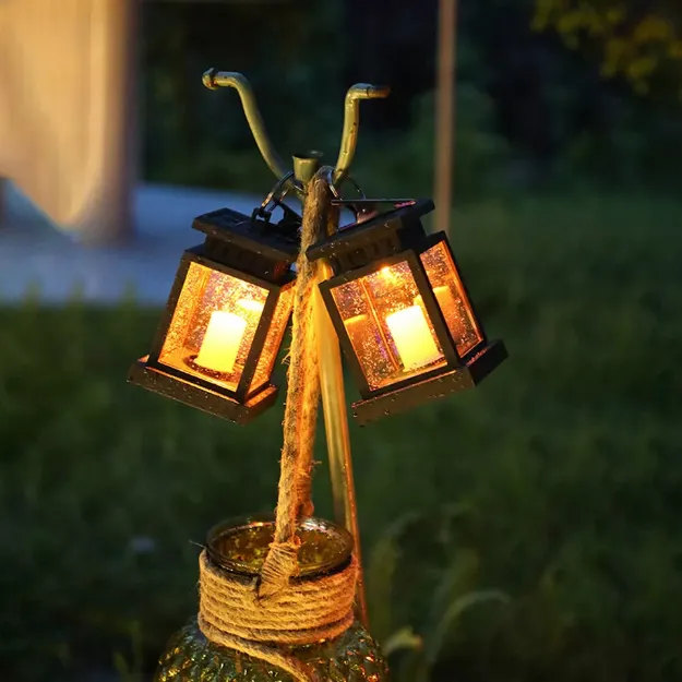 Picture of Solar-Powered LED Hanging Lights – Halloween & Christmas Outdoor Decorative Garden Lamps