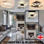 Picture of Modern LED Ceiling Chandelier,  Stylish Pendant Light for Living Room & Bedroom