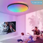 Picture of Modern LED Ceiling Chandelier,  Stylish Pendant Light for Living Room & Bedroom