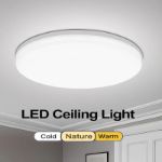 Picture of Ultra-Thin 48W LED Ceiling Panel Light, Modern Downlight for Bedroom, Kitchen & Living Room