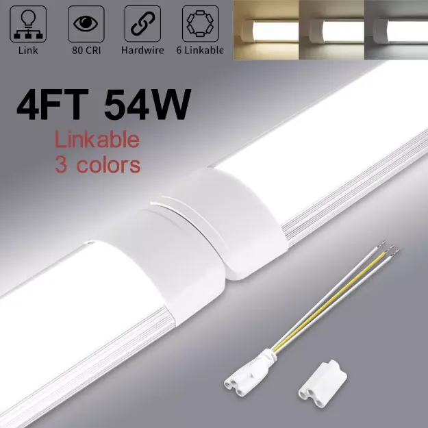 Picture of LED Batten Light,  Slim Fluorescent Strip Light for Living Room, Home & Office