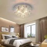 Picture of Modern LED Crystal Chandelier, Elegant Ceiling Light for Living Room & Bedroom