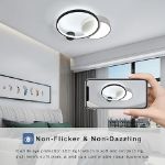 Picture of Dorlink 31W Smart Dimmable LED Ceiling Light with APP & Remote Control for Modern Home Lighting.