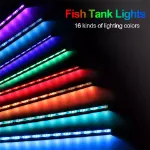 Picture of 115cm Full Spectrum LED Aquarium Light, Overhead Fish Tank & Plant Growth Lamp