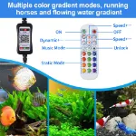 Picture of 115cm Full Spectrum LED Aquarium Light, Overhead Fish Tank & Plant Growth Lamp