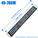 Picture of 115cm Full Spectrum LED Aquarium Light, Overhead Fish Tank & Plant Growth Lamp